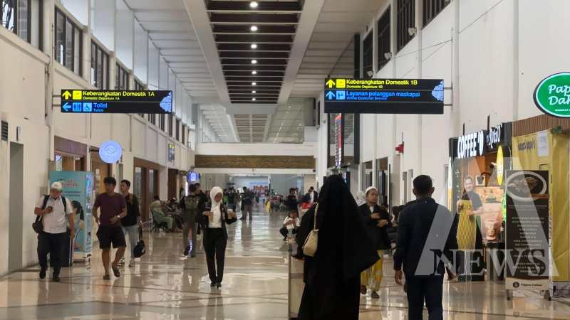 Mobilitas Nataru penumpang meningkat