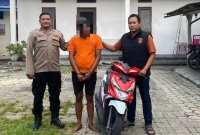 Polsek Duduksampeyan tangkap tersangka kasus curanmor beserta barang buktinya