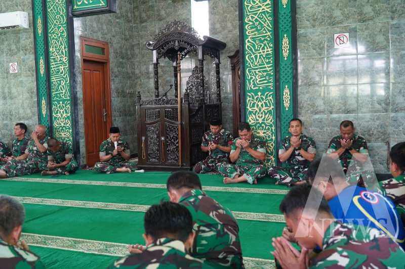 Korem 084/BJ gelar doa bersama