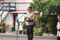 Kapolres Pelabuhan Tanjung Perak Surabaya AKBP Wahyu Hidayat