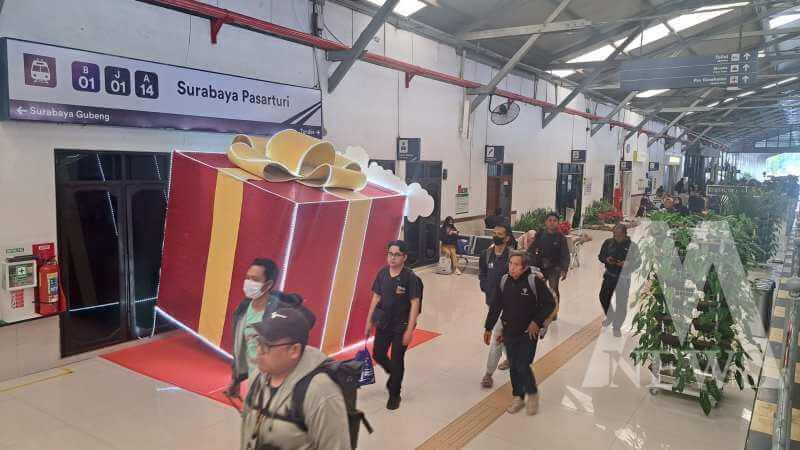 KAI Daop 8 catat pergerakan pelanggan arus balik