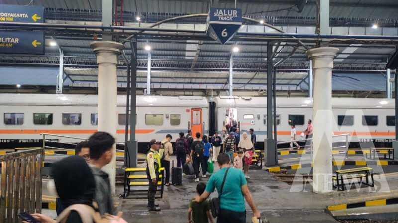 KAI Daop 8 Surabaya di layani 837.240 penumpang