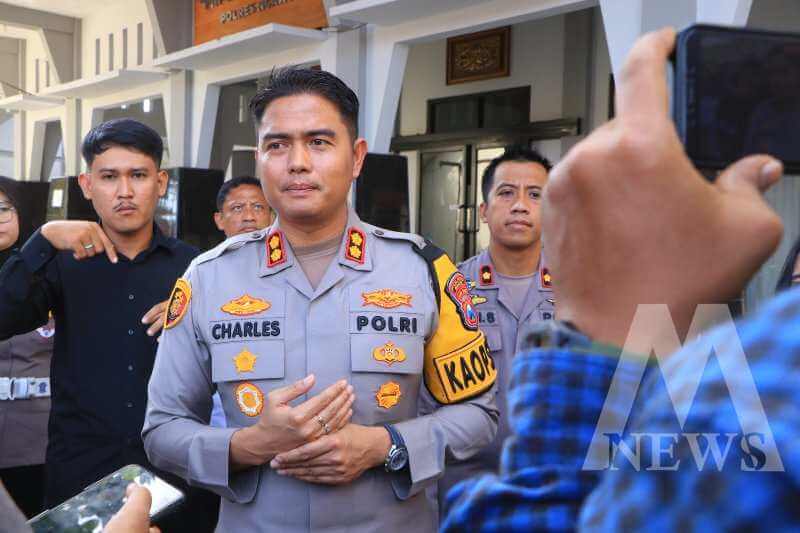 Kapolres Ngawi AKBP Charles Pandapotan Tampubolon