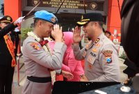 Pisah Sambut AKBP Rovan Richard Mahenu dan AKBP Ramadhan Nasution