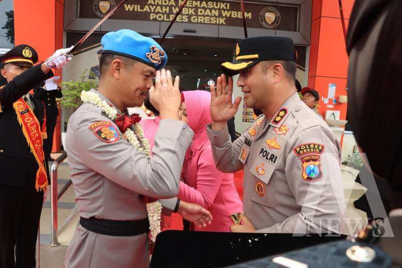 Pisah Sambut AKBP Rovan Richard Mahenu dan AKBP Ramadhan Nasution