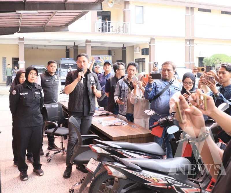 Satreskrim Polres Kediri Kota kembalikan motor ke pemilik