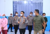 Kapolres Ngawi AKBP Prayoga Angga Widyatama cek SPPG di Kasreman