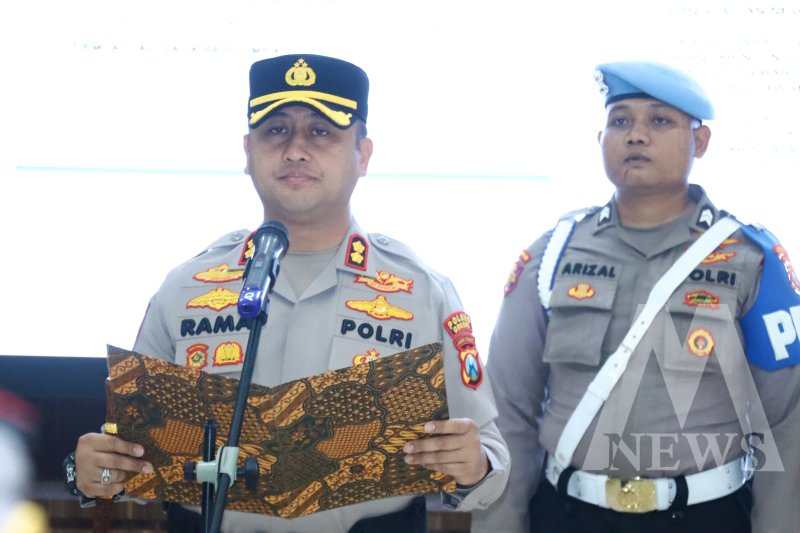 Kapolres Gresik AKBP Ramadhan Nasution