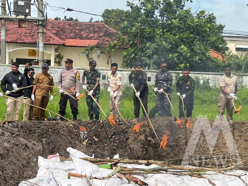 Balai Karantina Jatim lakukan pemusnahan Pertanian Ilegal