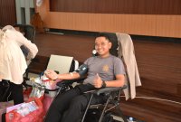 Polres Gresik gelar donor darah bantu stok PMI