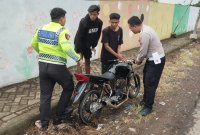 Satlantas Polres Jember tindak ranmor non spektek