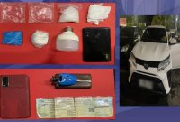 Tersangka diamankan Polisi dan sita Sabu 45,76 gram