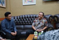 Kapolres Gresik AKBP Ramadhan Nasution kunjungan ke kantor DPRD