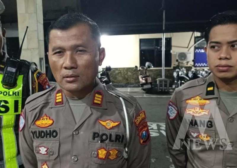 Kasatlantas Polres Kediri Kota AKP Tutud Yudho Prastyawan