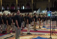 Kanwil DJP Jatim I gelar Apel Akbar