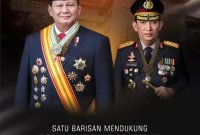 Presiden RI Prabowo Subianto didampingi Kapolri Jenderal Polisi Listyo Sigit Prabowo