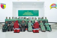 Persit KCK Koorcab Rem 084 PD V/Brawijaya gelar donor darah