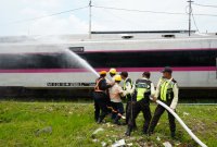 KAI Daop 8 Surabaya simulasi tanggap darurat