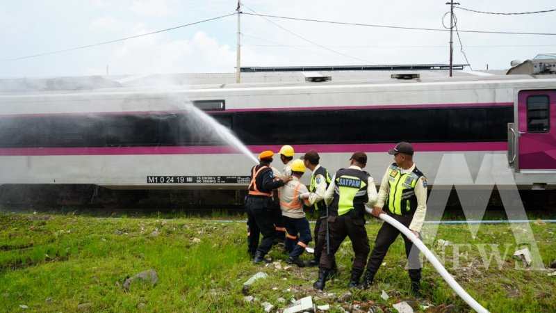 KAI Daop 8 Surabaya simulasi tanggap darurat