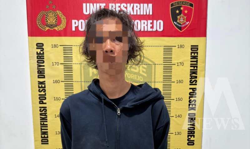 Tersangka kasus Curas ditangkap Polisi beserta barang buktinya