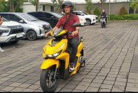 Sprinto Motor Listrik hadir dengan desain dinamis dan responsif