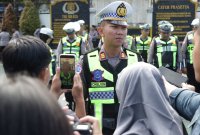 Kasatlantas Polres Malang AKP Muhammad Alif Chelvin Arliska