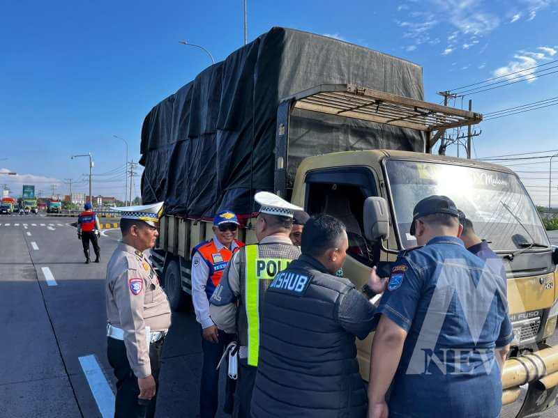 Satlantas Polres Probolinggo Gelar Ramp Check