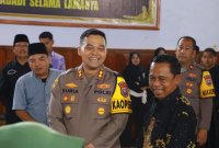 Kapolres Nganjuk AKBP Suria Miftah Irawan kunjungan ke Ketua PSHT
