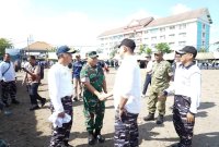 Kasrem 084/Bhaskara Jaya Kolonel Inf Niko Reza H. Dipura hadiri bersih-bersih pantai