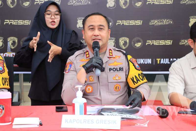 Kapolres Gresik AKBP Ramadhan Nasution