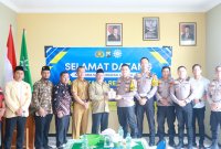 Kapolres Nganjuk AKBP Suria Miftah Irawan Silaturahmi ke ketua Muhammadiyah