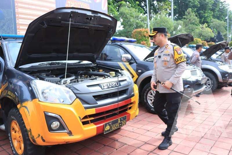Kapolres Gresik AKBP Ramadhan Nasution cek randis