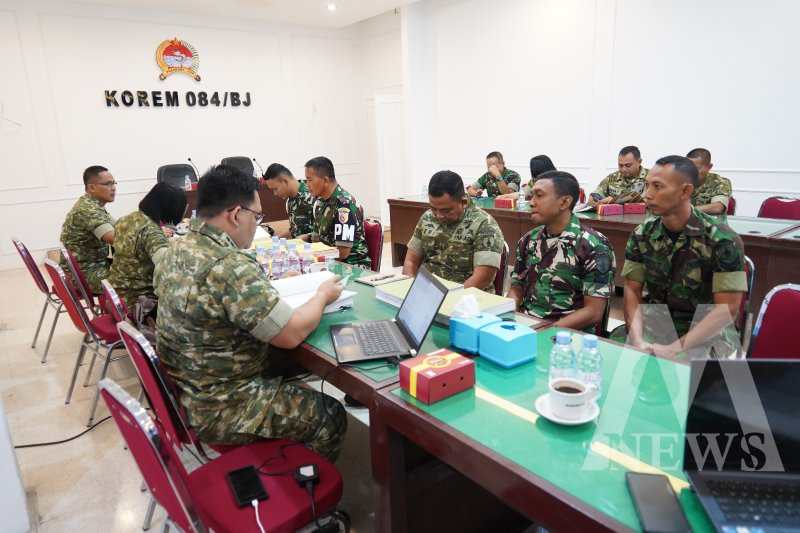 Entry Meeting Audit Kinerja di Korem 084/BJ