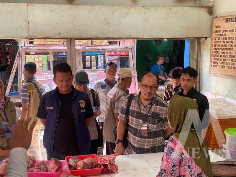 Polres Bojonegoro sidak pasar tradisional