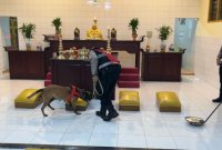 Polres Lumajang sterilisasi Vihara