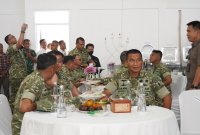 Danrem 084/Bhaskara Jaya Brigjen TNI Danny Alkadrie dampingi kunjungan wakil Panglima TNI Tandyo Budi R