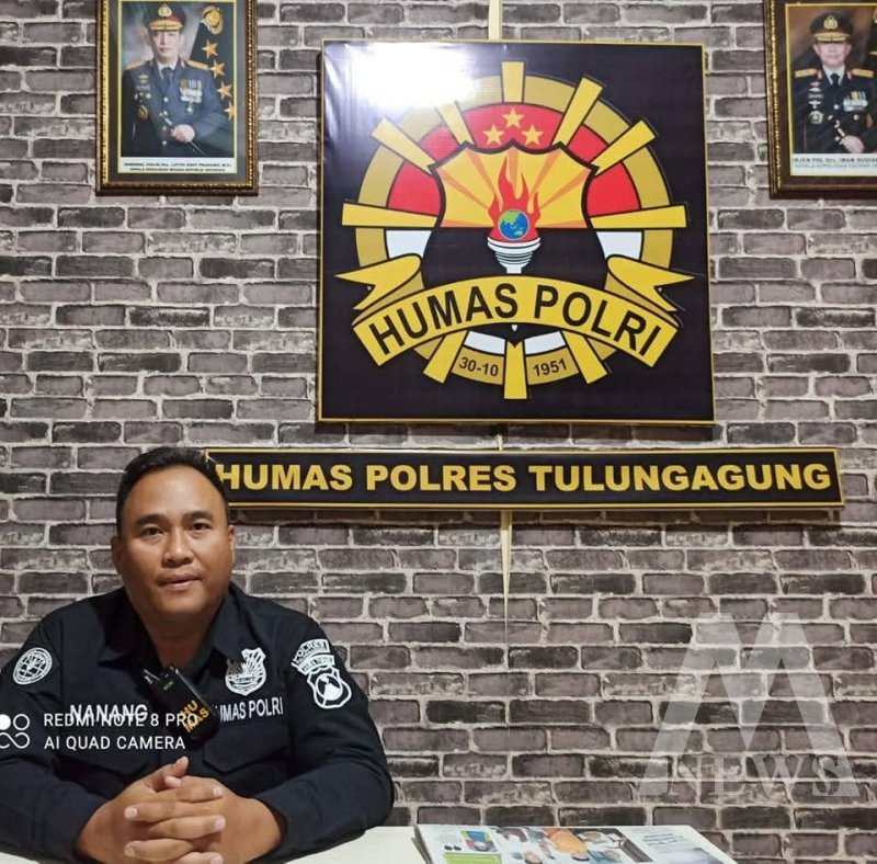 Kasi Humas Polres Tulungagung Iptu Nanang