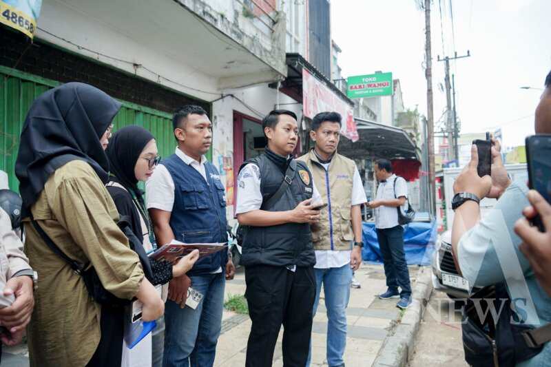Satgas Saber Polres Jember sidak pasar tradisional