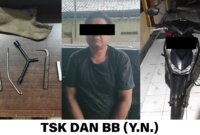 Polres Nganjuk tangkap pelaku curanmor beserta barang buktinya