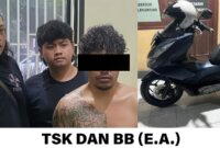 Satreskrim Polres Nganjuk tangkap pelaku curanmor beserta barang buktinya