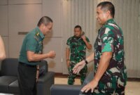 Danrem 084/BJ Brigjen TNI Danny Alkadrie terima kunjungan tim verifikasi