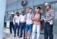 Satlantas Polres Magetan edukasi pengguna jalan raya