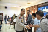 Kapolres Gresik AKBP Ramadhan Nasution buka bersama Insan Media dan santuni anak yatim