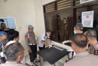Polres Madiun Gelar Test Urine 
