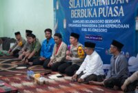 Kapolres Bojonegoro AKBP Afrian Satya Permadi gelar buka bersama mahasiswa