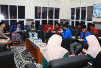 Kapolres Nganjuk AKBP Suria Miftah Irawan Buka Bersama Mahasiswa