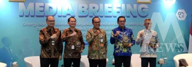 Kanwil DJPb Jatim Saiful Islam saat hadiri media briefing di kantor BI