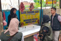 Satgas Pangan Polres Tulungagung sidak pasar tradisional
