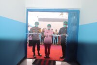 Kapolres Blitar Kota AKBP Kalfaris Triwijaya Lalo launching SPPG YKB