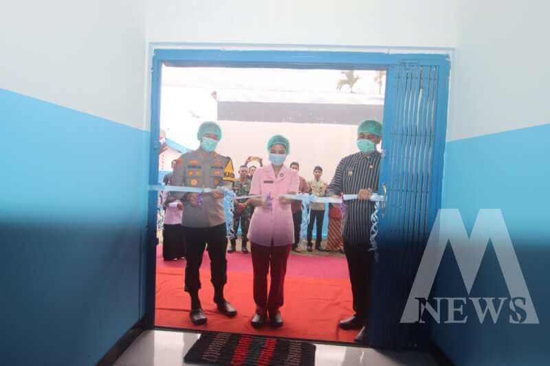 Kapolres Blitar Kota AKBP Kalfaris Triwijaya Lalo launching SPPG YKB